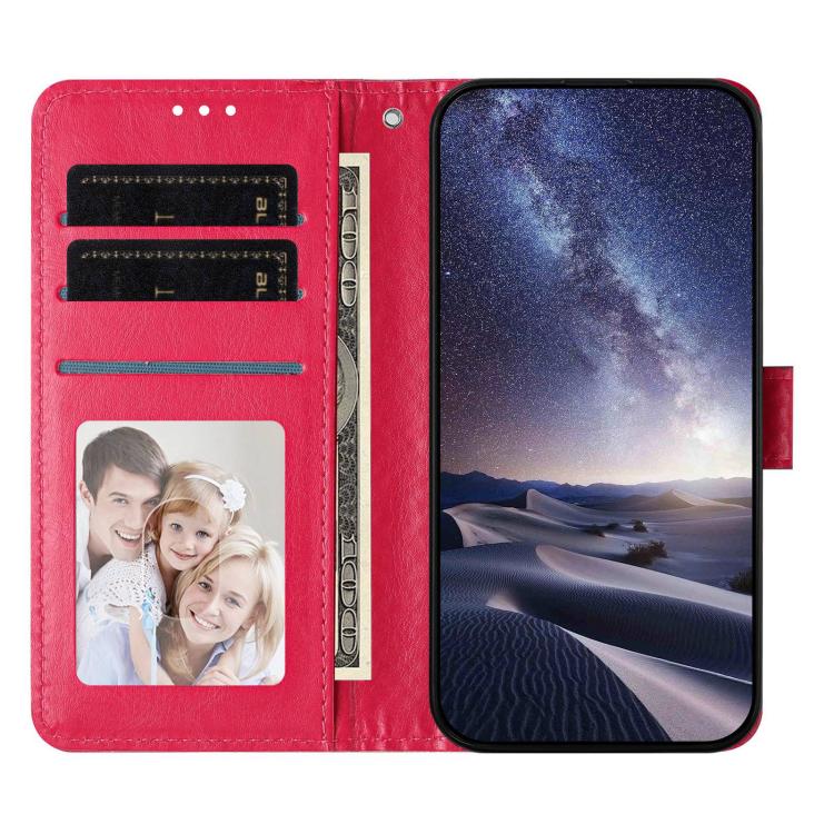 Custodia in ecopelle con fibbia a specchio e cordino per Galaxy S24 e S23 FE 5G