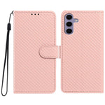 Custodia in ecopelle con fibbia a specchio e cordino per Galaxy S24 e S23 FE 5G