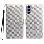 Custodia in ecopelle con fibbia a specchio e cordino per Galaxy S24 e S23 FE 5G
