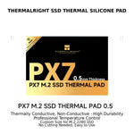 Tappetino termico in silicone per SSD M.2 THERMALRIGHT PX7, 0.5mm, 1mm, 1.5mm, 2mm