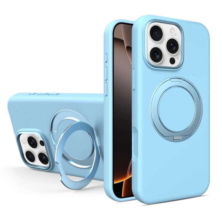 Custodia magnetica in silicone liquido per iPhone 16 Pro Max