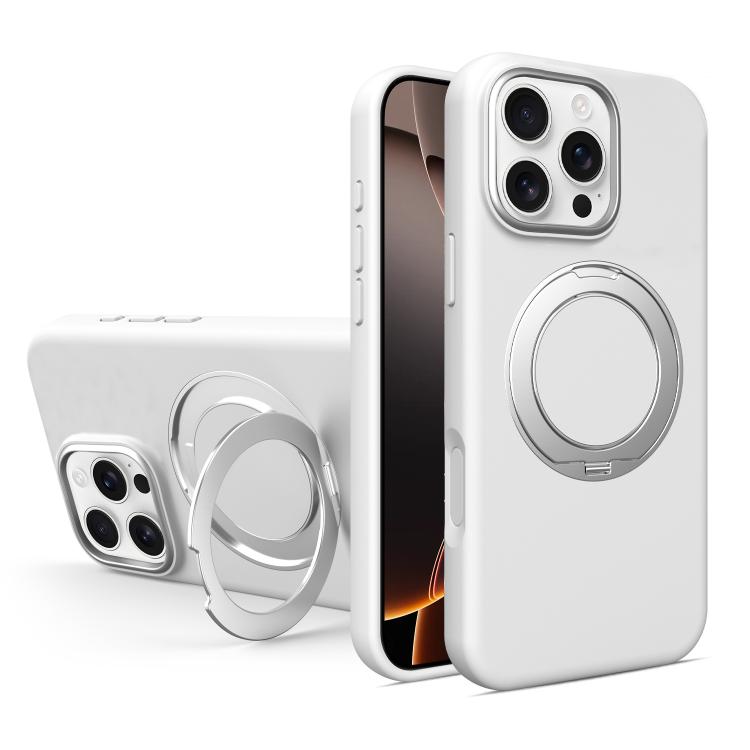Custodia magnetica in silicone liquido per iPhone 16 Pro Max