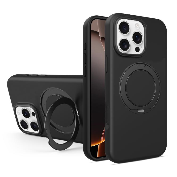 Custodia magnetica in silicone liquido per iPhone 16 Pro Max