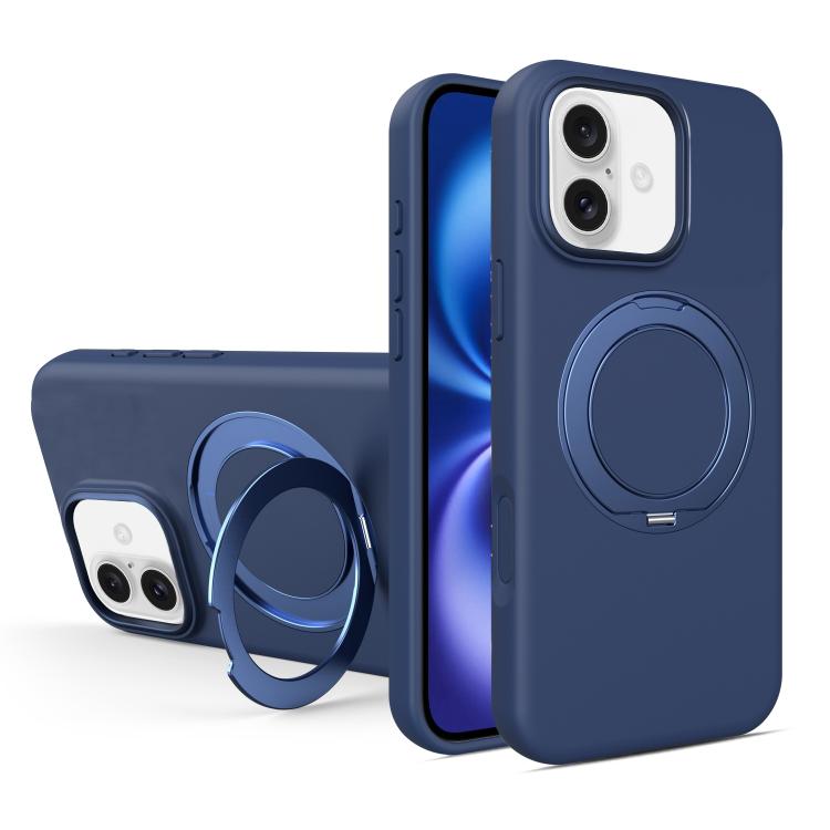 Custodia magnetica in silicone liquido per iPhone 16 Pro Max