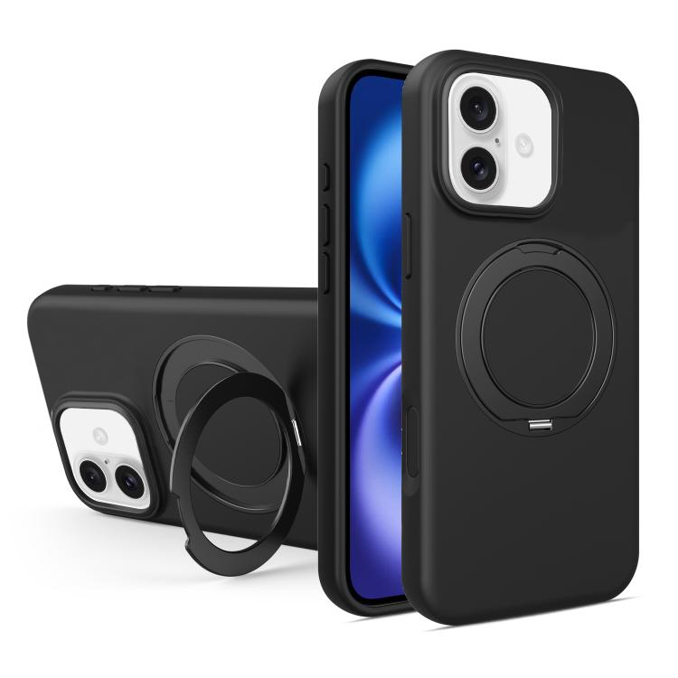 Custodia magnetica in silicone liquido per iPhone 16 Pro Max