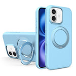 Custodia magnetica in silicone liquido per iPhone 16 Pro Max