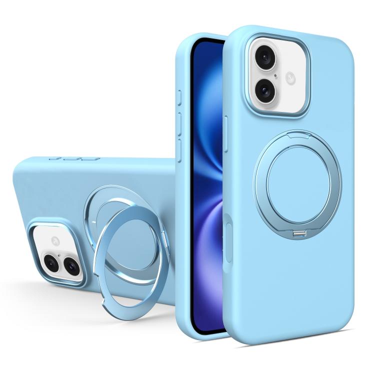 Custodia magnetica in silicone liquido per iPhone 16 Pro Max