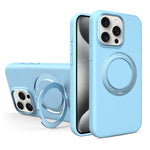 Custodia magnetica in silicone liquido per iPhone 15 Pro Max
