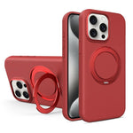 Custodia magnetica in silicone liquido per iPhone 15 Pro Max