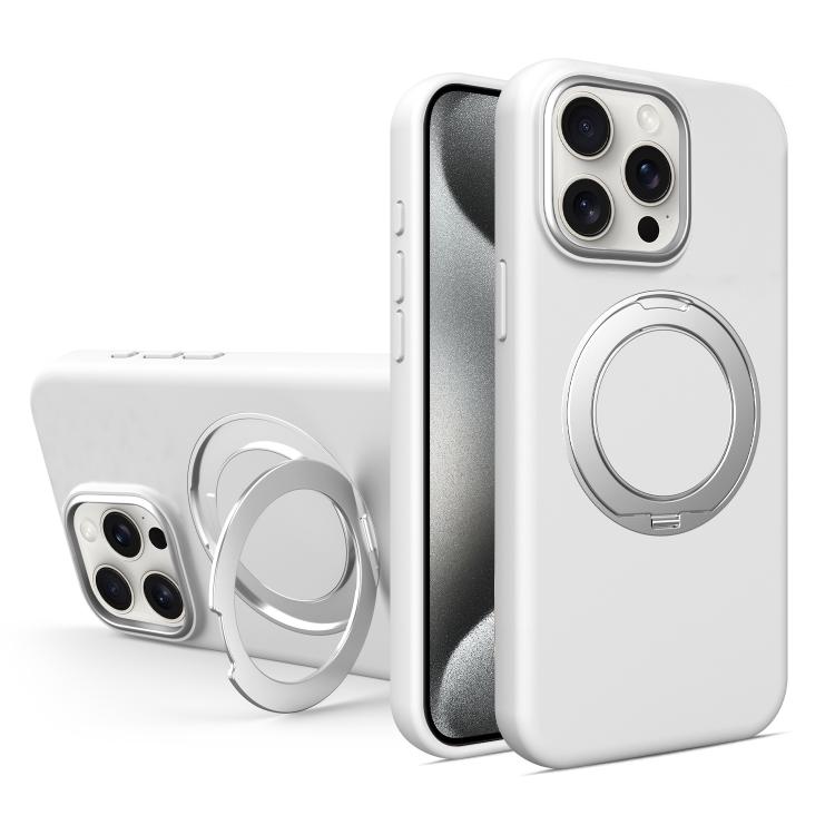 Custodia magnetica in silicone liquido per iPhone 15 Pro Max