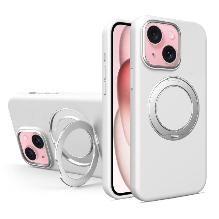 Custodia magnetica in silicone liquido per iPhone 15 Pro Max