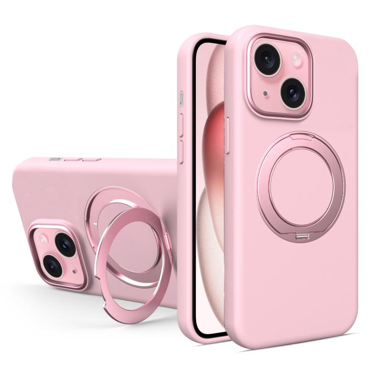 Custodia magnetica in silicone liquido per iPhone 15 Pro Max