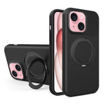 Custodia magnetica in silicone liquido per iPhone 15 Pro Max