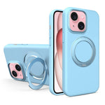 Custodia magnetica in silicone liquido per iPhone 15 Pro Max