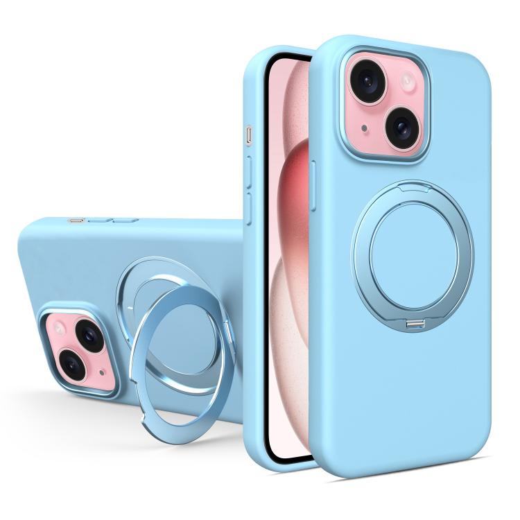 Custodia magnetica in silicone liquido per iPhone 15 Pro Max