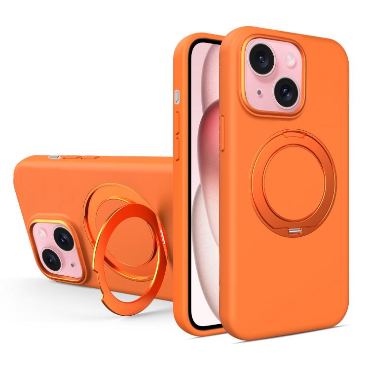 Custodia magnetica in silicone liquido per iPhone 15 Pro Max