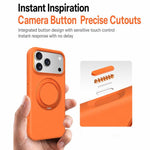 Custodia magnetica in silicone liquido per iPhone 16 Pro Max