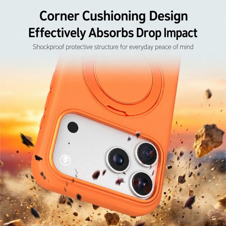 Custodia magnetica in silicone liquido per iPhone 15 Pro Max