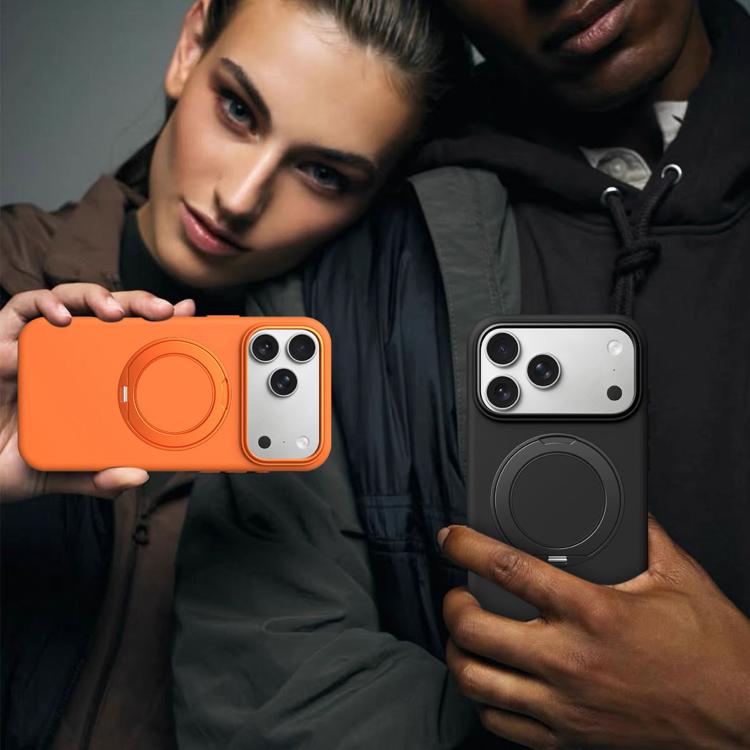 Custodia magnetica in silicone liquido per iPhone 16 Pro Max