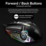 Mouse meccanico da gioco USB SHIPADOO G5 2400DPI