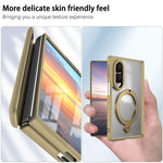 Custodia per telefono con anello magnetico girevole a 360° per Galaxy Z Fold8