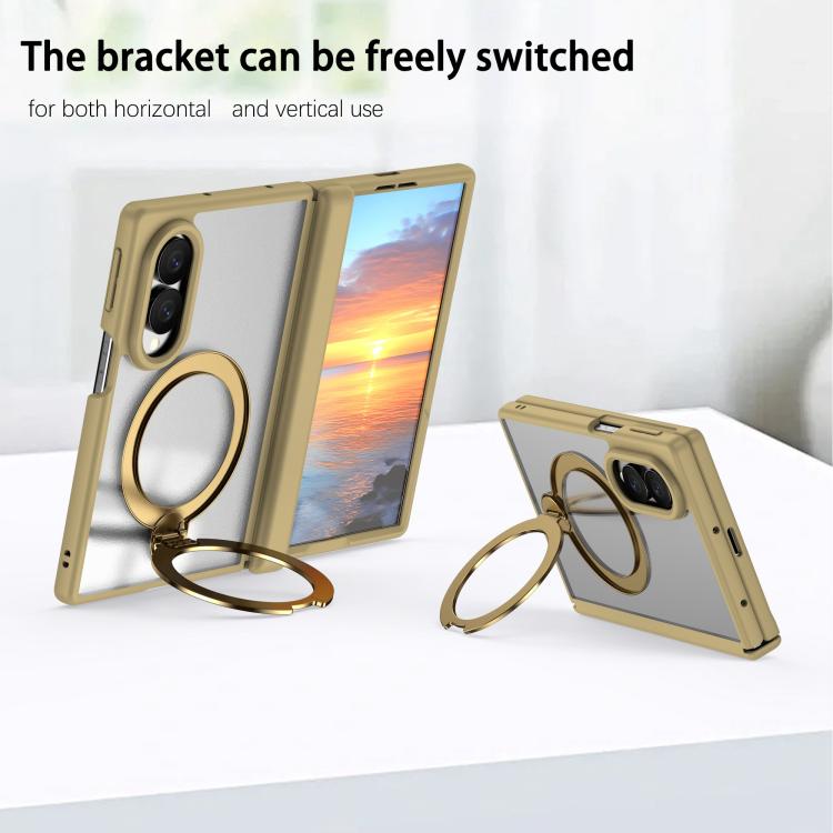 Custodia per telefono con anello magnetico girevole a 360° per Galaxy Z Fold8