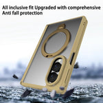 Custodia per telefono con anello magnetico girevole a 360° per Galaxy Z Fold8