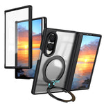 Custodia per telefono con anello magnetico girevole a 360° per Galaxy Z Fold8
