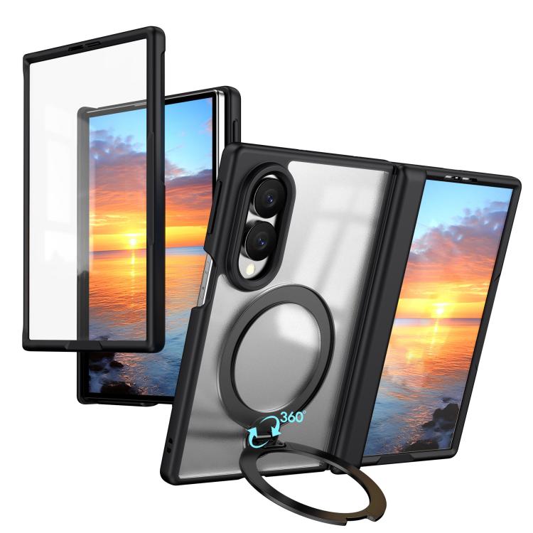 Custodia per telefono con anello magnetico girevole a 360° per Galaxy Z Fold8