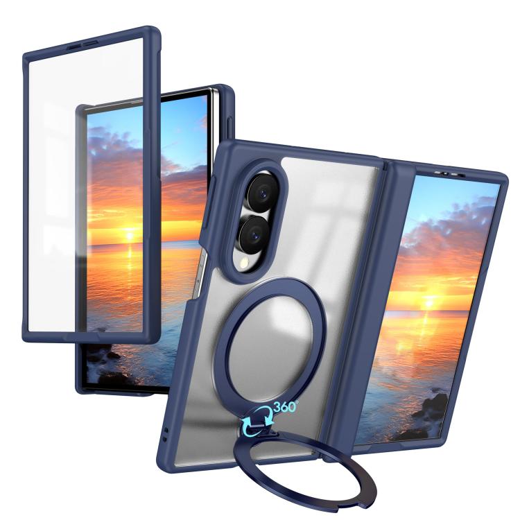 Custodia per telefono con anello magnetico girevole a 360° per Galaxy Z Fold8