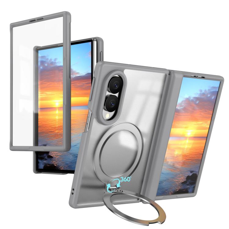 Custodia per telefono con anello magnetico girevole a 360° per Galaxy Z Fold8