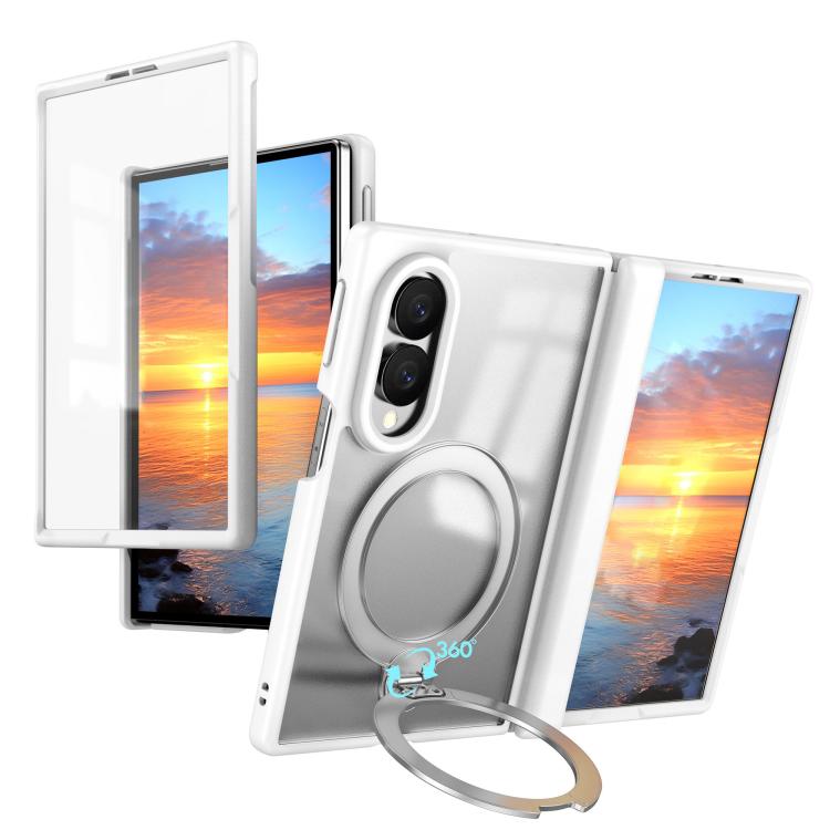 Custodia per telefono con anello magnetico girevole a 360° per Galaxy Z Fold8