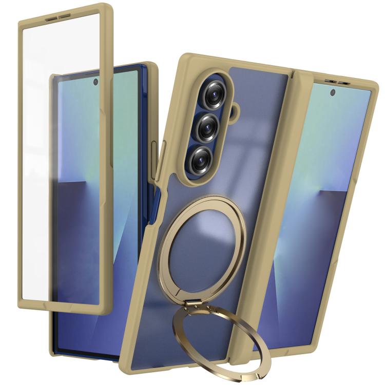 Custodia per telefono con anello magnetico girevole a 360° per Galaxy Z Fold8