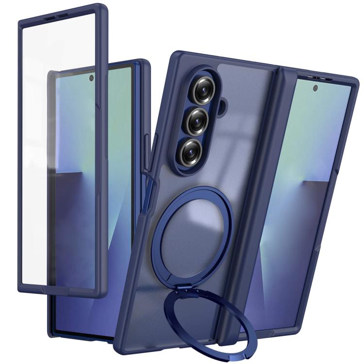 Custodia per telefono con anello magnetico girevole a 360° per Galaxy Z Fold8