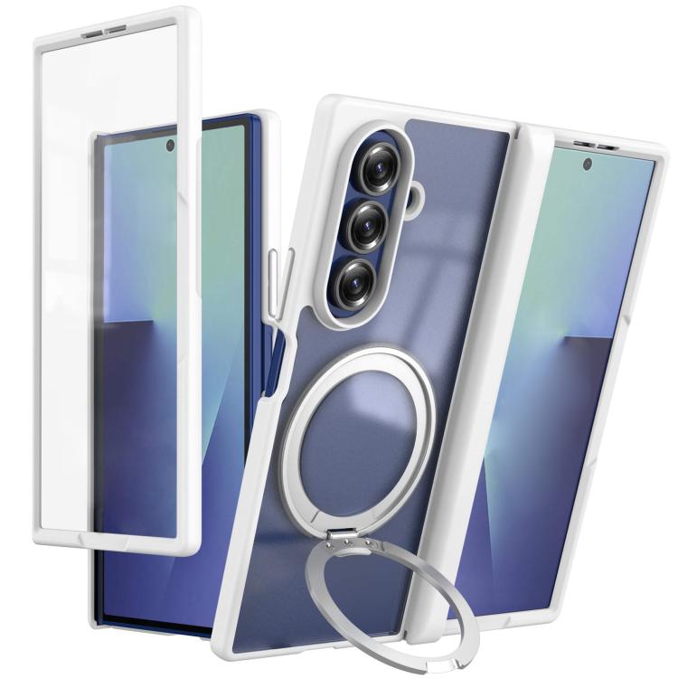 Custodia per telefono con anello magnetico girevole a 360° per Galaxy Z Fold8
