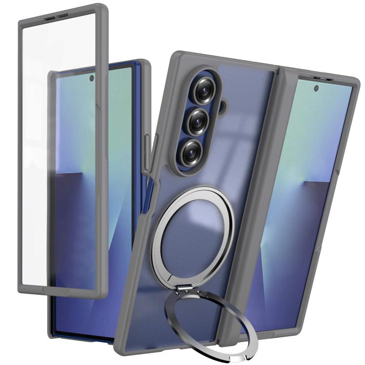 Custodia per telefono con anello magnetico girevole a 360° per Galaxy Z Fold8