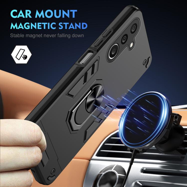 Custodia antiurto con supporto integrato per Galaxy A27 5G
