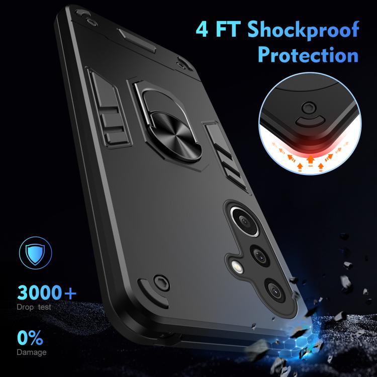 Custodia antiurto con supporto integrato per Galaxy A27 5G