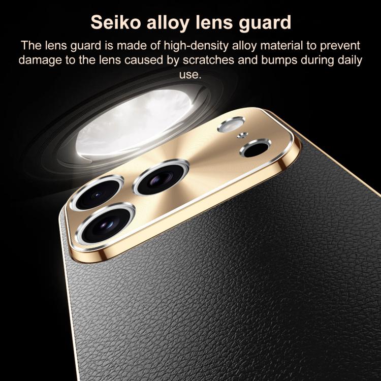 Custodia iPhone 17 Pro Max in similpelle con cornice galvanizzata