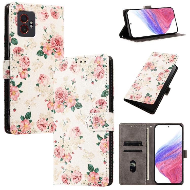 Custodia in pelle vegana con fibbia per Galaxy XCover7 Pro e Galaxy XCover7