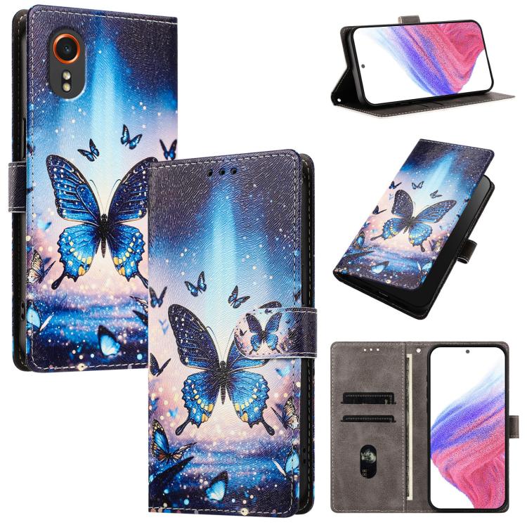 Custodia in pelle vegana con fibbia per Galaxy XCover7 Pro e Galaxy XCover7