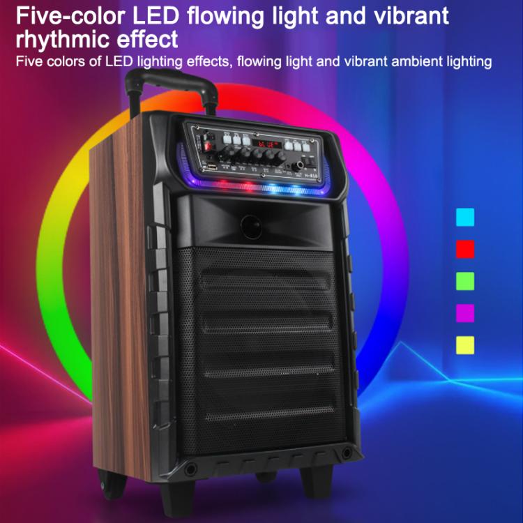 Altoparlante Bluetooth karaoke esterno woofer 8" RGB