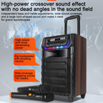 Altoparlante Bluetooth karaoke esterno woofer 8" RGB