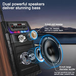Altoparlante Bluetooth karaoke esterno woofer 8" RGB