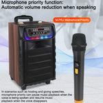 Altoparlante Bluetooth karaoke esterno woofer 8" RGB