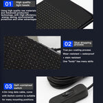 Schermo pubblicitario flessibile a matrice LED ultrasottile e impermeabile a doppia fila, USB 32x64 Pixels, USB 32x96 Pixels, USB 32x128 Pixels, USB 32x160 Pixels, USB 32x192 Pixels