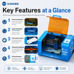 Macchina per la rimozione di schermi con laser SUNSHINE SS-890B Mini, AU Plug, EU Plug, UK Plug, US Plug