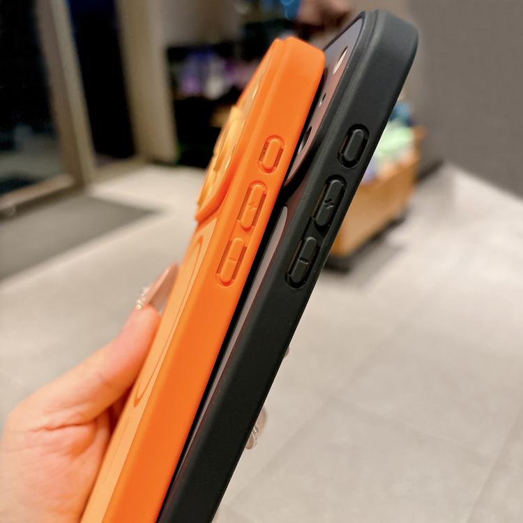Custodia magnetica iPhone 15 Pro con cinturino e protezione obiet