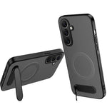 Custodia magnetica con supporto e texture in fibra di carbonio per Galaxy S26 FE