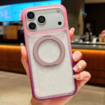 Custodia con supporto magnetico rotante per iPhone 17 Pro Max
